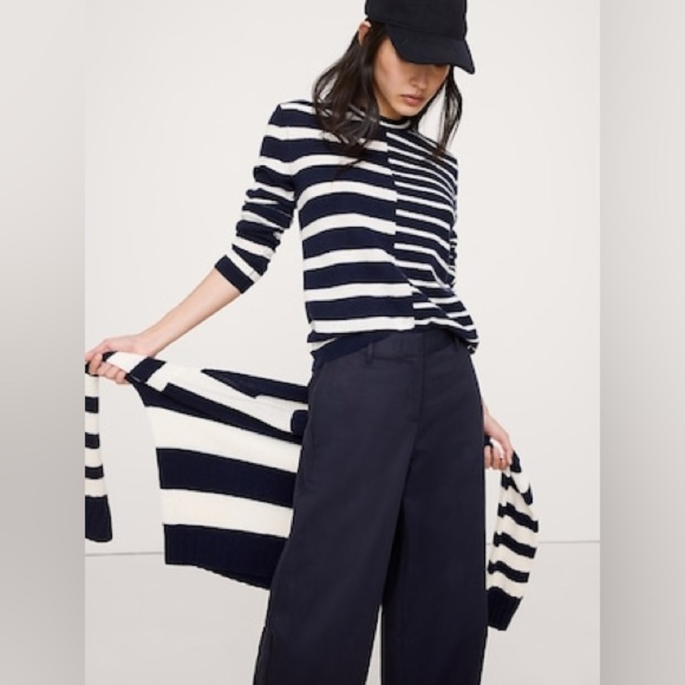 BANANA REPUBLIC THE EVERYDAY WIDE-LEG PANT - Picture 9 of 12